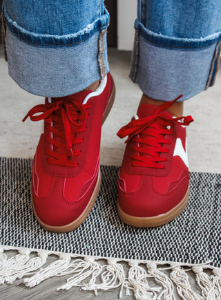 Kick Off Modern Sneaker • Red