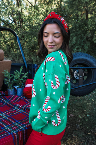 Candy Cane Wishes • Green