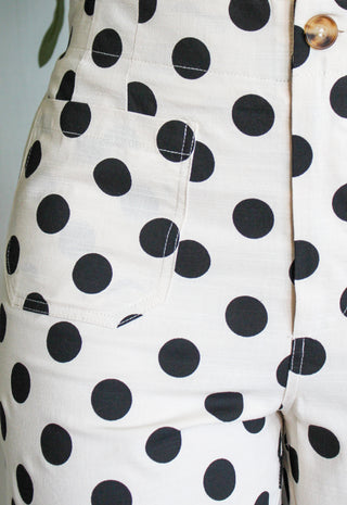 Perfect Spot Woven Pants • Black Dot