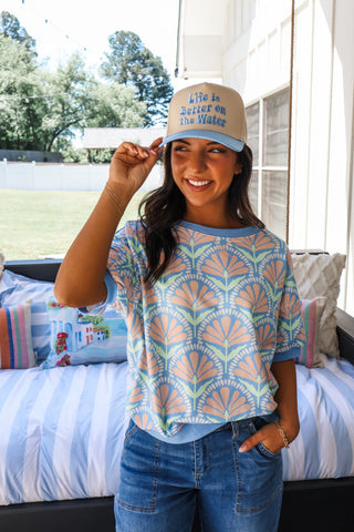 Life Is Better On The Water Trucker Hat • Blue