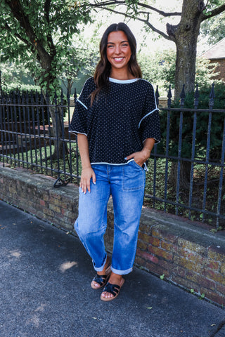 Cute In Contrast • Black Dot