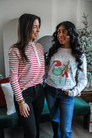 All I Want For Christmas • Red Stripe - FINAL SALE