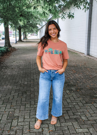 Just Kitten Around Graphic Tee • Terracotta