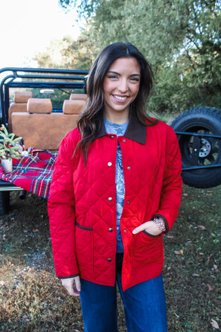 Timeless Traditions Barn Jacket • Red