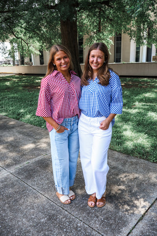 Picnic Perfect • Blue Gingham