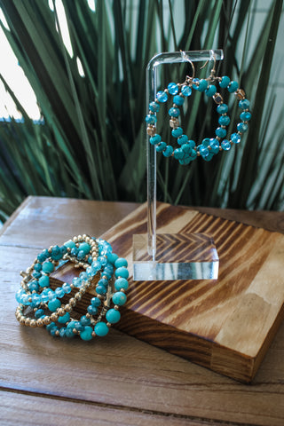 Make Things Happen Bracelet • Turquoise