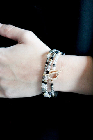 Sparkle & Shine Bracelet • Black