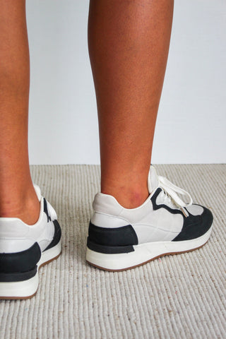 Courtside Chic Sneaker • Black