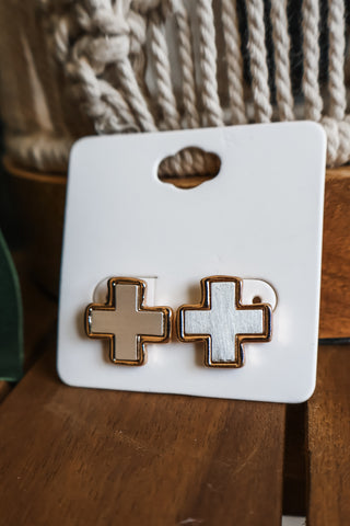 Bound By Faith Earrings • Metal Mix
