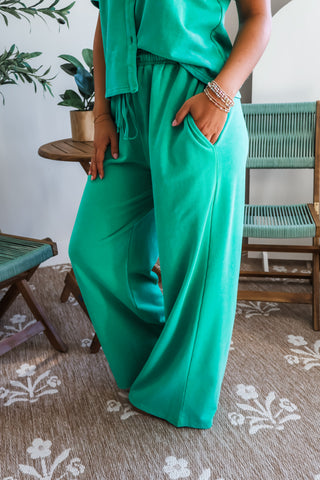 Meet Your Match Pants • Green