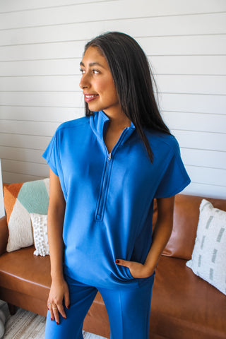 Quick Step Scuba Top • Blue - FINAL SALE