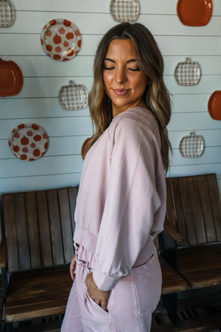 Sunday Studio Pant Set • Blush