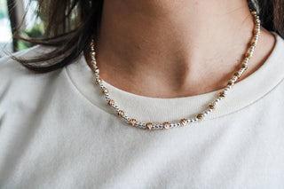Summer To Shimmer Necklace • Silver Mix