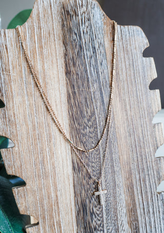 Let Your Light Shine Necklace • Gold