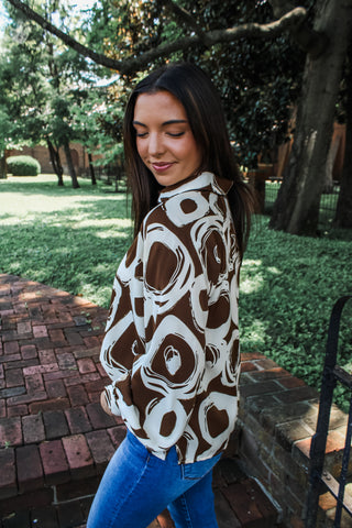 Time will Tell • chocolate brown - FINAL SALE