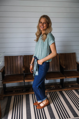 Kick Off Mineral Tee • Sage