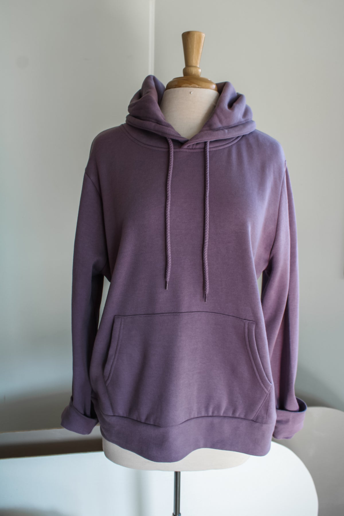 Weekend Plans Pullover Hoodie • Dusty Purple - PLUS