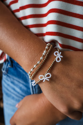Bows & Blessings Bracelet • Gold