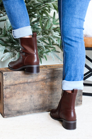 Adelaide Ankle Boot • Dark Brown