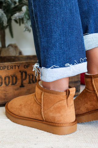 Cozy Classic Mini Boot • Tan
