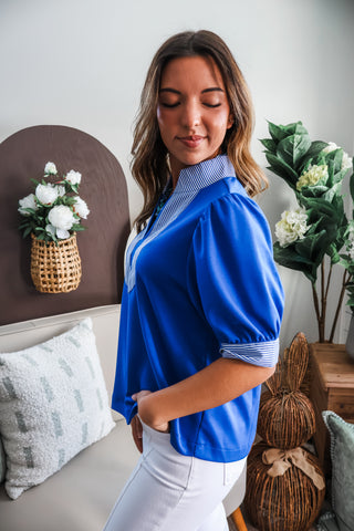 Standout Sophistication • Royal Blue