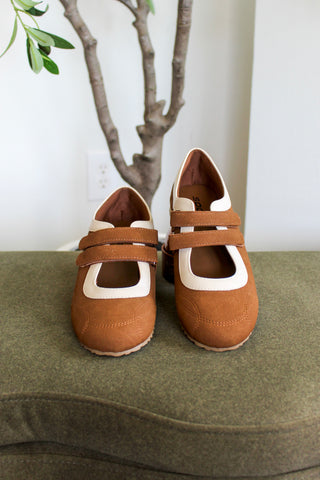 Harlow Sporty Flat • Cognac