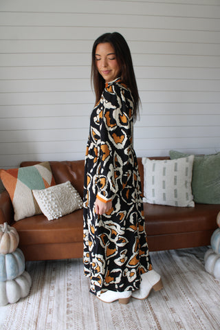 Leaf Peeping Season • Black Multi