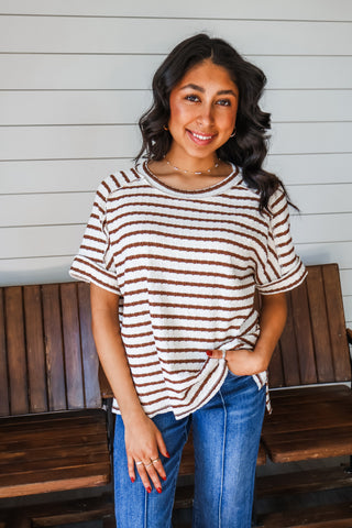 Daybreak Stripes • Brown