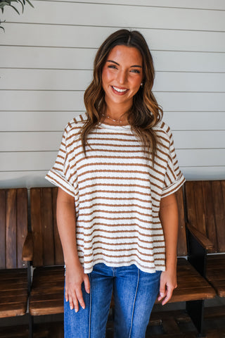 Daybreak Stripes • Coffee