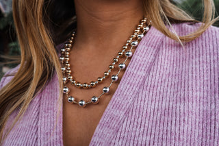 Shining Personality Necklace • Silver Mix