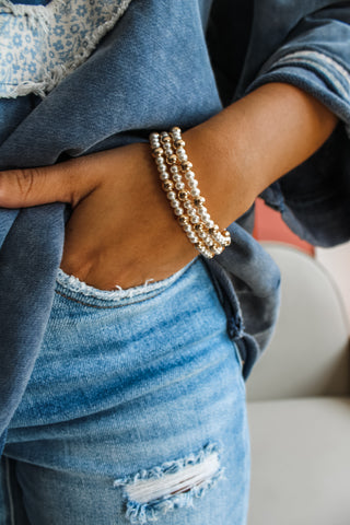 Everyday Style Bracelet • Pearl