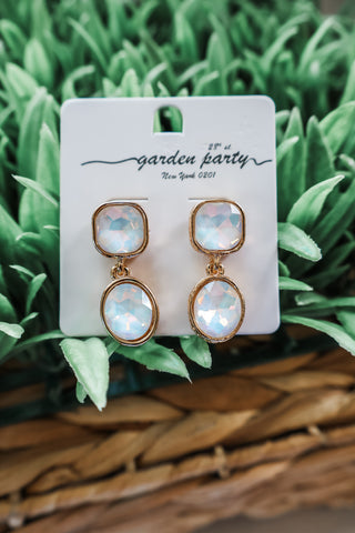 Holly • opal drop earrings