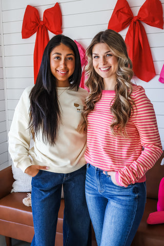 Such A Sweetheart • Pink Stripe