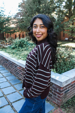 Pine Street Stripes • Dark Cocoa