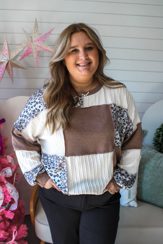 Dash Of Leopard • Mocha - PLUS