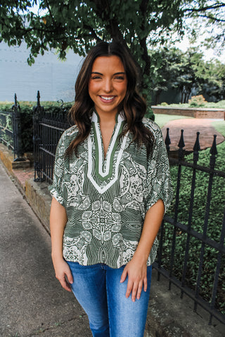 Perfect Fall Escape • Olive - FINAL SALE