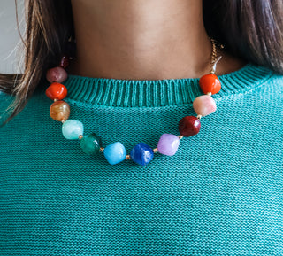 Color Crush Statement Necklace • Multi