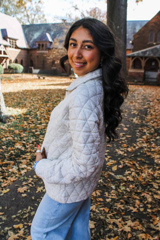 Miracle On Main Half Zip • Heather Ivory