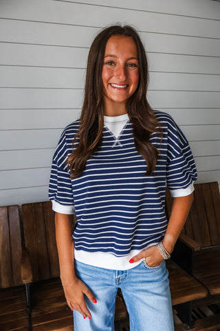 Easy & Essential Stripes • Navy
