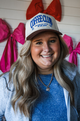 All Day Coffee Club Trucker Hat