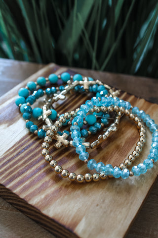 Make Things Happen Bracelet • Turquoise