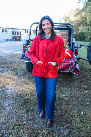 Timeless Traditions Barn Jacket • Red