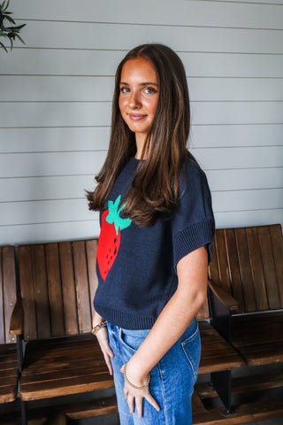 Start of the season • navy top
