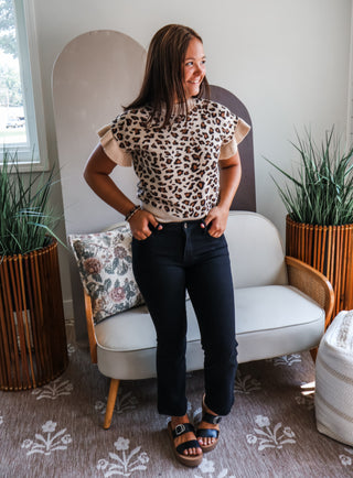 Lovely In Leopard • Oatmeal