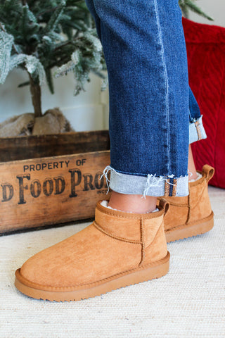 Cozy Classic Mini Boot • Tan
