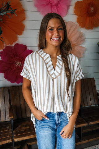 Inner Strength • Tan Stripes