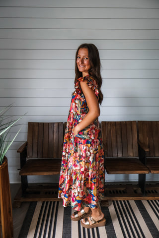 Painting Paradise Midi • Floral Multi