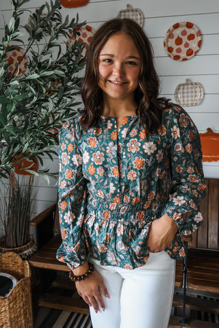 Time To Gather • Emerald Floral