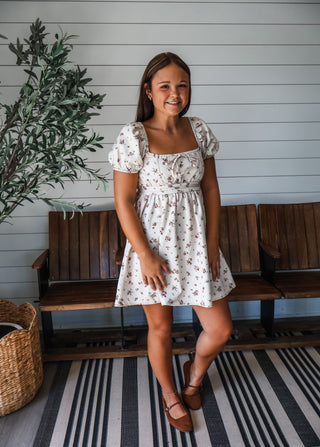 Ditsy Floral Darling • Oatmeal
