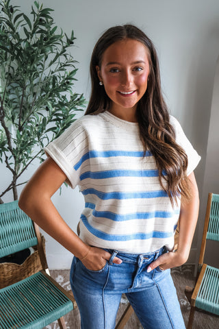 Endless Summer Stripe • Blue